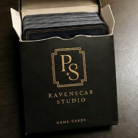 Customized trading cards for game publishers and designers